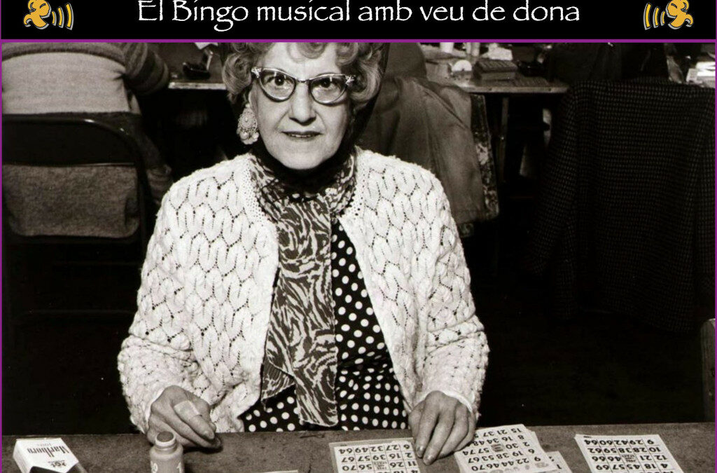 Bingo musical con voz de mujer